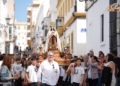 Los escolares de Primaria del Liceo procesionaron con la Virgen del Carmen ‘Callejolera’