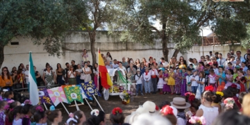 Escolares del primer ciclo de Primaria de la Compañía de María celebraron su particular Romería