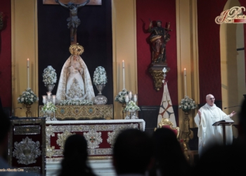 Los hermanos de Medinaceli celebran en la Iglesia Mayor los cultos a la Virgen de la Trinidad