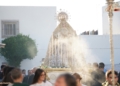 La Virgen de la Paz presidió el rezo del Santo Rosario por La Casería