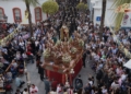 La procesión de San José se reinventa para encontrarse en un 1 de mayo con costaleros, agrupación y sin incidencias
