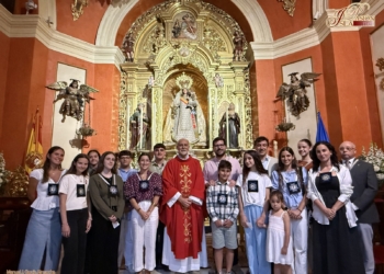 El Grupo Joven de Misericordia celebró su LI aniversario con una eucaristía en el Carmen