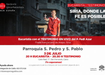 Un fraile franciscano sirio contará la experiencia de los cristianos perseguidos en su país
