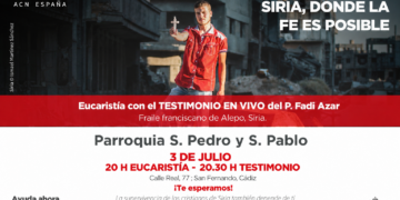 Un fraile franciscano sirio contará la experiencia de los cristianos perseguidos en su país