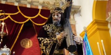 Nuestro Padre Jesús Nazareno en veneración extraordinaria por el XVI aniversario como Regidor Perpetuo