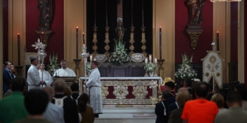 Una Función Solemne dio comienzo a los cultos sacramentales en Medinaceli