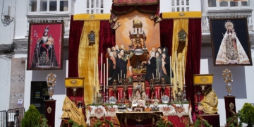 San José y Soledad se alzan con el primer premio en el concurso de altares y alfombras del Corpus respectivamente