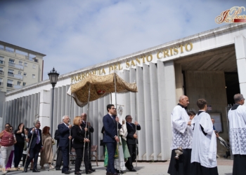 Con el Corpus parroquial del Santo Cristo se cierra el ciclo eucarístico en La Isla