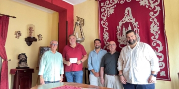 650 euros de los itinerarios de La Venera irán destinados a la cocina solidaria Beato Marcelo Spínola del Huerto