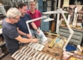 Avanzan los trabajos de orfebrería del paso de urna del Santísimo Cristo Yacente
