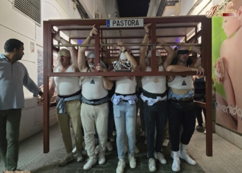 Los costaleros de la Divina Pastora iniciaron su preparación para un nuevo 15 de agosto