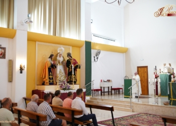 Los hermanos de Humildad y Paciencia celebraron con una eucaristía la festividad de Santa María Magdalena