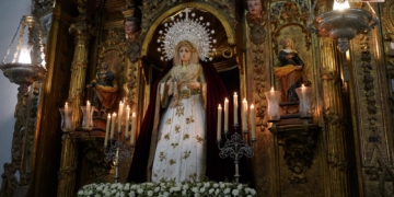 Los hermanos de la Soledad celebraron la festividad de San Joaquín y Santa Ana como Titulares de la corporación
