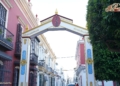 El arco para eventos se montó en dos ocasiones en mayo sin contrato alguno por parte del ayuntamiento