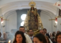 La Virgen del Carmen fue trasladada a su altar de Novena como novedad en la previa de los días grandes de julio
