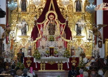 En el Carmen se inician los días grandes junto a la Patrona con el comienzo de la Novena en su honor