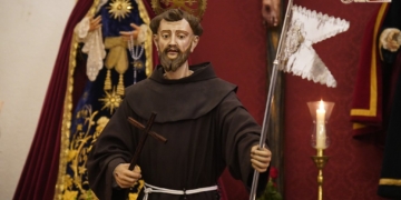 San Fernando se vuelca con el VIII Centenario del Tránsito de San Francisco de Asís: cultos, peregrinación y una obra social conjunta