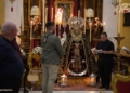 El rezo de vísperas anticipa la festividad de los Dolores de la Virgen en los Servitas