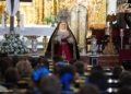 Mayor Dolor en Su Soledad en veneración junto a la visita de los escolares del Liceo Sagrado Corazón