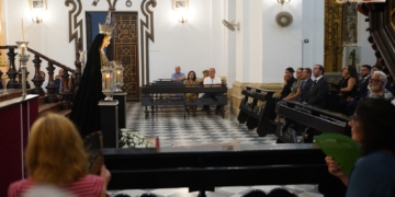 La festividad de los Dolores de la Virgen se cerró en el Santo Entierro con una Función Solemne