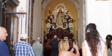 Una eucaristía anticipa la salida procesional de la Virgen de las Mercedes