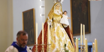 En la Castrense se celebró una eucaristía en honor de la Virgen de los Remedios