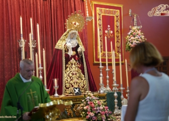 Desde hoy se celebra en la Sagrada Familia los cultos en honor a la Virgen de las Angustias