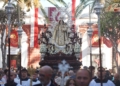 La Virgen de las Mercedes puso la nota cofrade en un 24 de septiembre festivo en La Isla