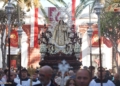La Virgen de las Mercedes puso la nota cofrade en un 24 de septiembre festivo en La Isla