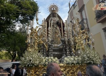 La Virgen de las Mercedes de Santa Genoveva recorrió su feligresía en Rosario de la Aurora
