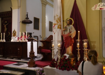 Los cultos a San Judas Tadeo finalizaron en la Castrense con dos eucaristías en la jornada de su festividad