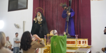 Los hermanos del Gran Poder celebraron el 49 aniversario de la bendición de su Titular cristífero