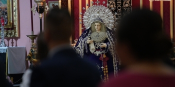 El Triduo a la Virgen de la Soledad comenzó ayer en la Iglesia Mayor