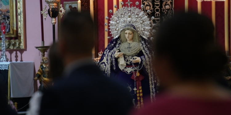 El Triduo a la Virgen de la Soledad comenzó ayer en la Iglesia Mayor