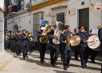 La Unión Musical 1810 pondrá sus sones tras la Virgen del Mayor Dolor de Bornos el Miércoles Santo