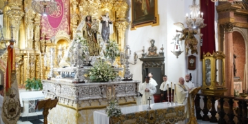 En el Carmen comenzó el Triduo extraordinario por el 75 aniversario de la Coronación de la Patrona