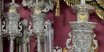 Cristo Rey estrenará juego de seis ciriales el próximo Domingo de Ramos