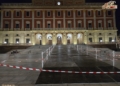La Plaza del Rey se comienza a preparar para el Pontifical del 75 aniversario de la Coronación de la Virgen del Carmen