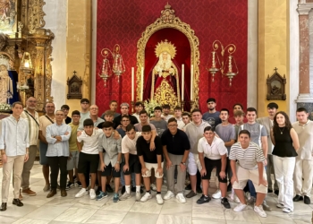 Los jóvenes de ‘Cortito y a las bandas’ visitaron a los Titulares y la casa-museo de Medinaceli
