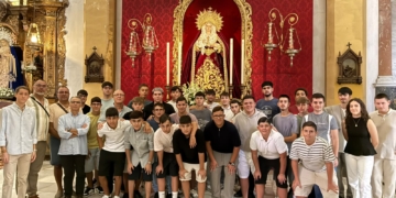 Los jóvenes de ‘Cortito y a las bandas’ visitaron a los Titulares y la casa-museo de Medinaceli