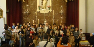 La parroquia de San Francisco celebró la festividad de la Candelaria