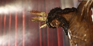El Cristo de la Buena Muerte de la Hiniesta fue expuesto en Besapié