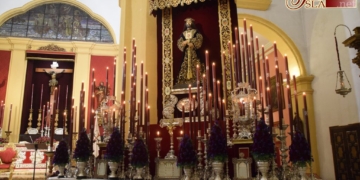 Da comienzo en la Iglesia Mayor el Quinario a Nuestro Padre Jesús Cautivo y Rescatado