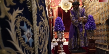 Nuestro Padre Jesús de la Misericordia en Besapié en el primer viernes de marzo