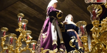 Nuevas ropas bordadas de Paquili para María Salomé y María Cleofás de Afligidos