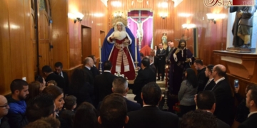 Cristo Rey y la Virgen de la Estrella volvieron a La Salle rodeados de numerosos fieles