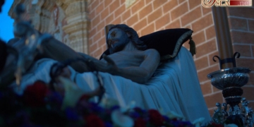 El Cristo de la Redención presidió el Vía-Crucis de la Hermandad de la Soledad