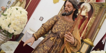 Función y Besamano a San José en Desamparados como inicio del 1 de mayo