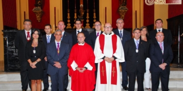 La Permanente del Consejo tomó posesión coincidiendo con la eucaristía del fin de curso cofrade