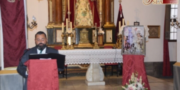 Diego Mainé anunció la próxima salida procesional de la Virgen de las Mercedes